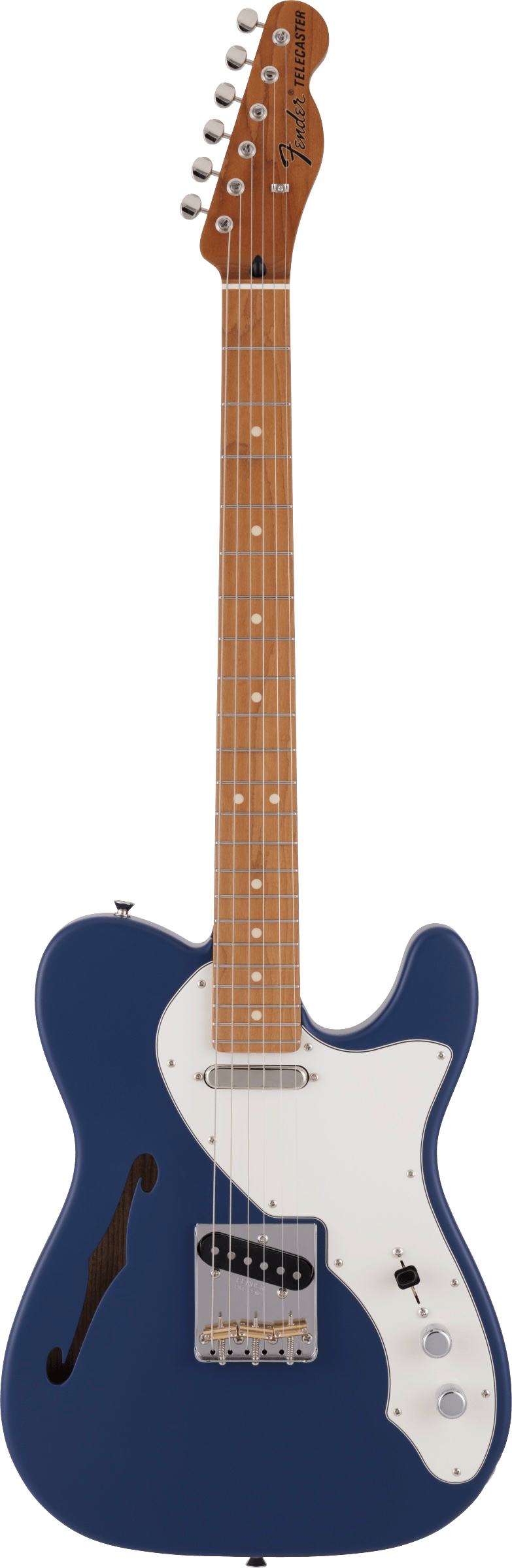 Made In Japan Hybrid II Telecaster® Thinline Limited Edition Indigo