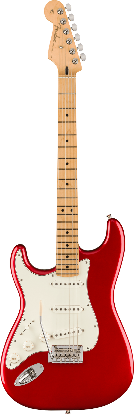 Player Stratocaster LH Candy Apple Red