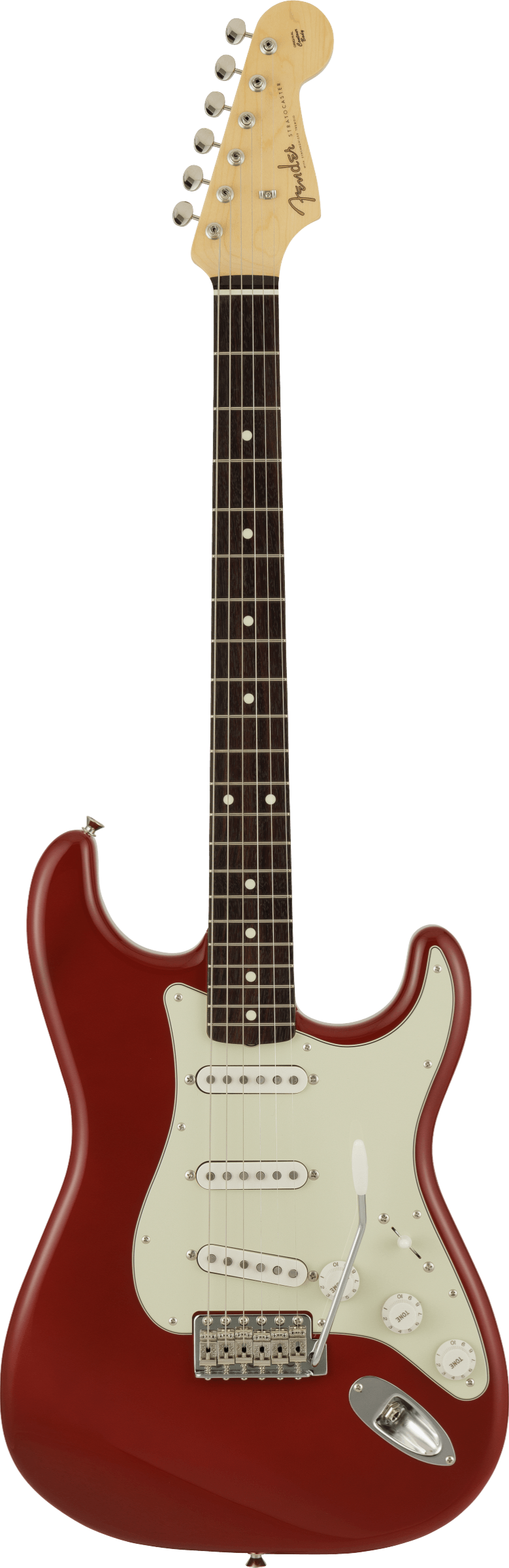 Japanese Traditional 60s Strat - Aged Dakota Red