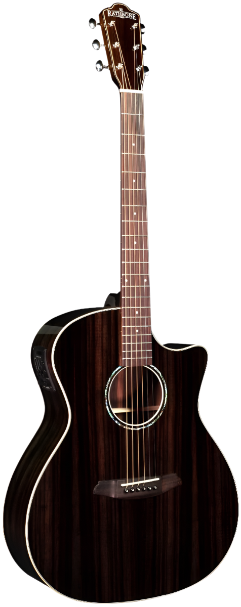 Rathbone No.3 Ebony DT Cutaway Electro