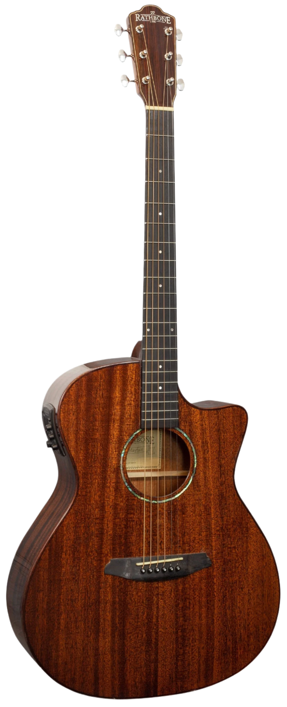 Rathbone No.3 Mahogany Electro Cutaway